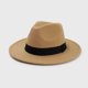thumbnail image 4 of Sombrero de Fieltro Mujer Estilo Vaquero Cowboy, 4 of 5