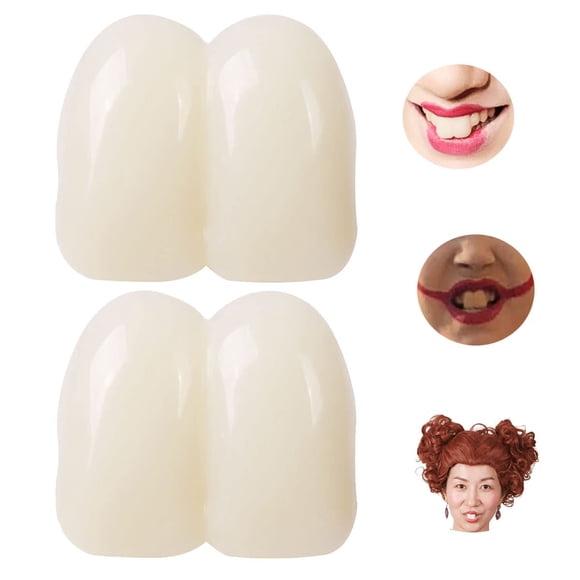 Dientes postizos Honcloud 17 mm 2 unidades (blanco)