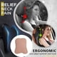 thumbnail image 3 of XmhyTop Paquete de 2 Almohadas Cervicales para Coche, Espuma Viscoelástica 100%, Funda Transpirable Retirable, Ergonómica, Correa Ajustable, Beige, 3 of 5
