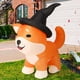 thumbnail image 5 of Inflable COMIN 122 cm Corgi Mago para exteriores, 5 of 6