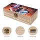 thumbnail image 3 of Star Wars: Clone Wars Caja Organizadora de Madera Rústica - Caja Decorativa Multifuncional para Escritorio, Hogar, Oficina, Joyas y Manualidades, 3 of 6
