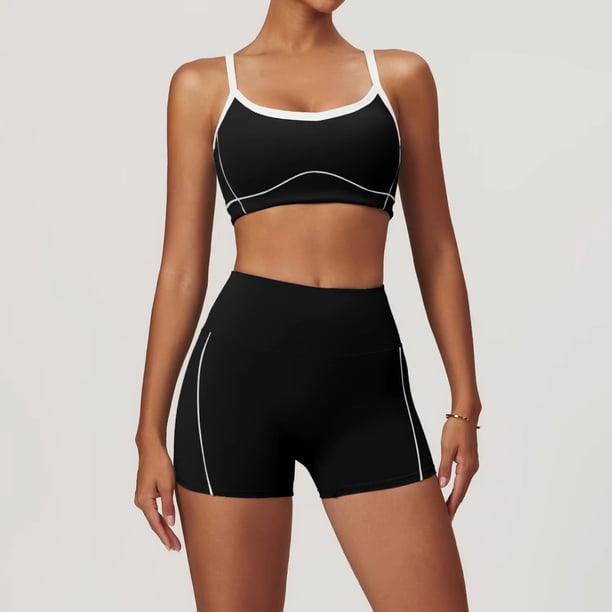 Conjunto Mujer Top y Short Silueta Activa Premium