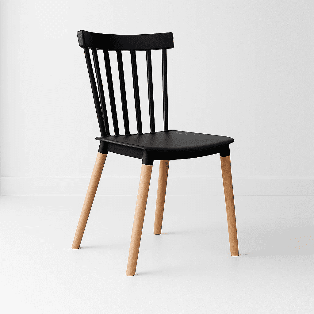 Klik Muebles - Silla Windsor - Negra