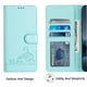 thumbnail image 3 of Funda tipo cartera FOXDOCK para Google pixel 8A con soporte, ranuras, RFID, diseño de gato, 3 of 5