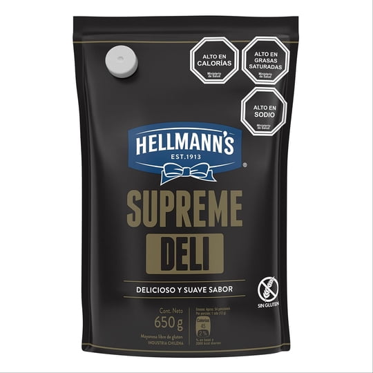 Mayonesa Supreme Deli Doypack 650 g Hellmann's