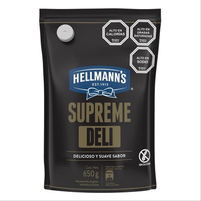 Mayonesa Supreme Deli Doypack 650 G Hellmann'S