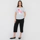 thumbnail image 4 of Polera Mujer M/c Focal Print Flores Puntos Corona, 4 of 5