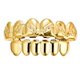 thumbnail image 3 of Juego De Parrillas Dentales Superior/inferior De 18K Rapero Punk Para Decoración De Disfraces, 3 of 5