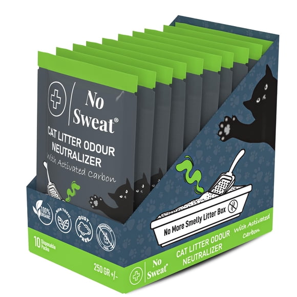 Carbón Activado Neutralizador De Olores Para Gatos Sin Sudor 250 G