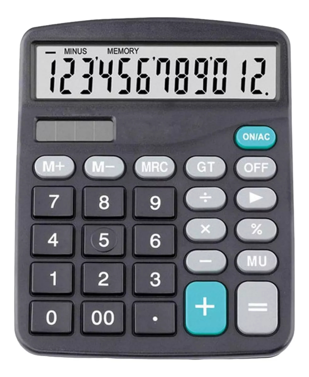 Irm - Calculadora 12 Dígitos Portátil De Escritorio 837B