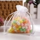 thumbnail image 5 of Bolsas de organza , 100 unidades, color blanco, regalo de boda, 10 x 15 cm, 5 of 7