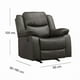 thumbnail image 3 of Bergere Reclinable Mecedora Smoke, 3 of 3