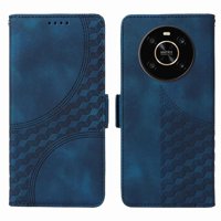 Carcasa Foxdock Honor X9 De Cuero Pu, Diseño Acolchado Clásico, Protección Contra Caídas Y Rayones