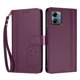 thumbnail image 3 of Funda Cartera Trébol para Motorola Moto G Play 2025 con Ranuras Tarjetas y Carga Inalámbrica Violeta, 3 of 6
