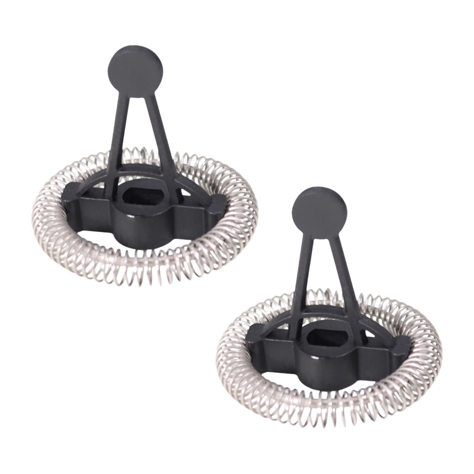 Bothyi - Repuestos Para Espumador De Leche De Metal Para Cafetera Latte (2 Piezas)