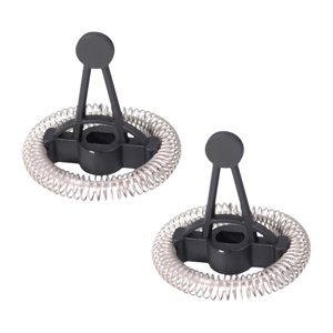 Bothyi - Repuestos Para Espumador De Leche De Metal Para Cafetera Latte (2 Piezas)