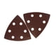 thumbnail image 2 of Disco para lijadora marca Ante triangular 93x93mm, 2 of 2