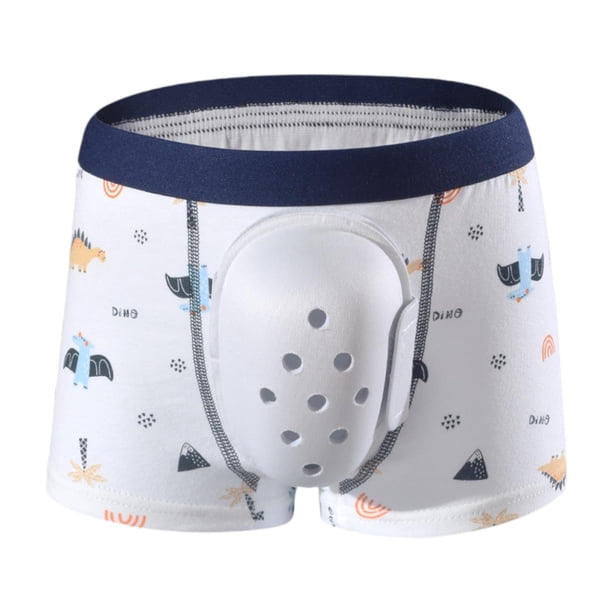 Ropa Interior para Circuncisión, Funda Protectora, Calzoncillos, para Usar, Reduce La Fricción para, Calzoncillos Bóxer Cómodos con Corte de Prepucio Tamaño 140