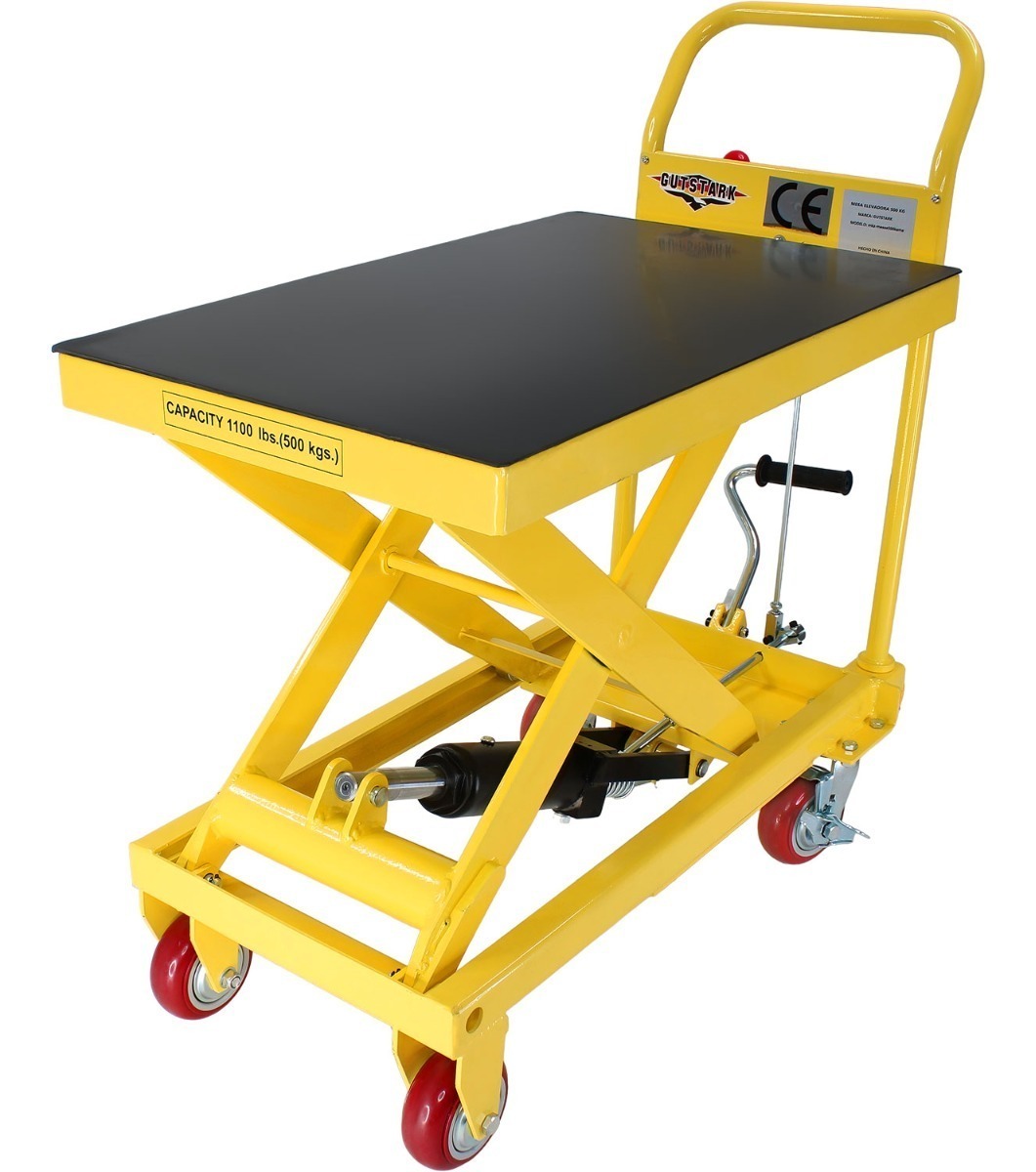 Gutstark - Mesa Elevadora Hidráulica De Levante 500 Kg Antiderrapante