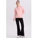 thumbnail image 4 of Polerón Mujer Oversize Bordado Rosado Claro, 4 of 4