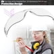 thumbnail image 3 of Gafas de seguridad Salfboy, 10 unidades, transparentes, resistentes a los arañazos, 3 of 9