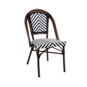 Pandalino - Silla Parisina Irma | Elegancia Y Confort Al Aire Libre Negro