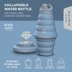thumbnail image 2 of Botella HYDAWAY 710 ml Plegable a Prueba de Fugas para Viaje, 2 of 8
