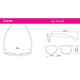 thumbnail image 2 of Lentes De Sol Para Niños Surf 0+ Rosado, 2 of 3