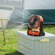 thumbnail image 2 of Ventilador de camping VEVOR con batería de 20 000 mAh y 8 pulgadas con linterna LED, 2 of 3