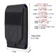 thumbnail image 3 of Funda táctica Molle para teléfono móvil Heyqie, negra, para iPhone 11, 12, 13 Pro Max, Samsung S22 S21 S20 FE Note 20, A13, A12A02S, 3 of 7