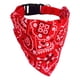 thumbnail image 2 of Gato Cuello Bufanda Bandana Accesorios Pañuelo Corbata Perros Medianos Grandes Rojo, 2 of 5