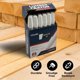 thumbnail image 5 of Crayones para madera Lucky Art Crayonology blancos, paquete de 12, 5 of 7