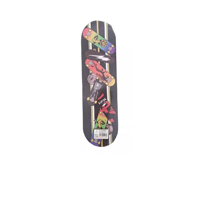 Genérico - Tabla Skate Patineta Niño Unisex 70Cm, Negro