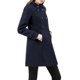 thumbnail image 4 of INSPIRE CHIC Abrigo de Mujer Doble Botonadura Largo Midi Cuello Alto Manga Larga Abrigo L Azul, 4 of 8