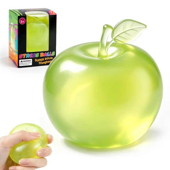 Juguete sensorial Tfanghao Manzana Squishy Cian