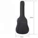 thumbnail image 4 of Funda Guitarra Acústica / Clásica / Impermeable 41 Pulgadas Negro+Azul, 4 of 5