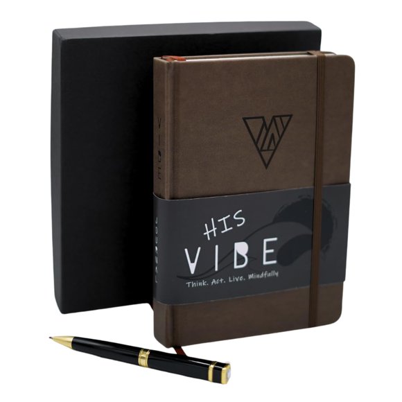 Set de regalo Mindfulness Journal Simply Zen The Vibe para hombre