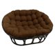 thumbnail image 1 of Agujas acolchadas de microgamuza maciza, doble papasan, azul, 1 of 1
