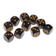 thumbnail image 1 of 10 Dados Digitales De Plástico De 6 Lados D6 Para Accesorio De Juego De Barra De Fiesta Negro, 1 of 3