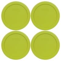 Tapa De Almacenamiento Pyrex 7201-Pc, 950 Ml, Plástico Verde Edamame, 4 Unidades