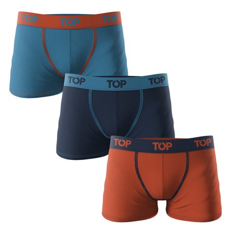 Bóxer Niño Algodón Pack 3 C6 Top