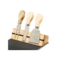 thumbnail image 1 of Set de Tabla de Quesos Pizarra y Cuchillos Secret de Gourmet, 1 of 4