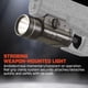 thumbnail image 5 of Linterna para armas Streamlight TLR‑1s 300LM con luz estroboscópica negra, 5 of 6