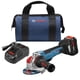 thumbnail image 1 of Amoladora angular Bosch GWX18V-50PCB14 18V X-LOCK 115-125mm, 1 of 9