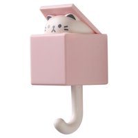 Bothyi - Ganchos Para Abrigos, Perchero Decorativo Montado En La Pared Para Bolsos, Para Entrada, Hogar, Oficina, Rosa