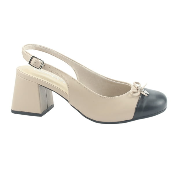 Zapato Via Marte Mujer 067-001-01 Nude Casual