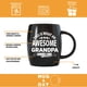 thumbnail image 5 of Taza para el Día del Padre, regalo para el abuelo, 480 ml, Awesome Grandpa, 5 of 5