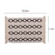 thumbnail image 2 of Xiao Hua Mantel Individual de Estilo Bohemio Tejido de Algodón Hecho a Mano de 6 Piezas, Decoración de Mesa de Cocina, Mantel Individual de Estilo Granja Moderno con Borlas, Adecuado para Decoración, 2 of 4
