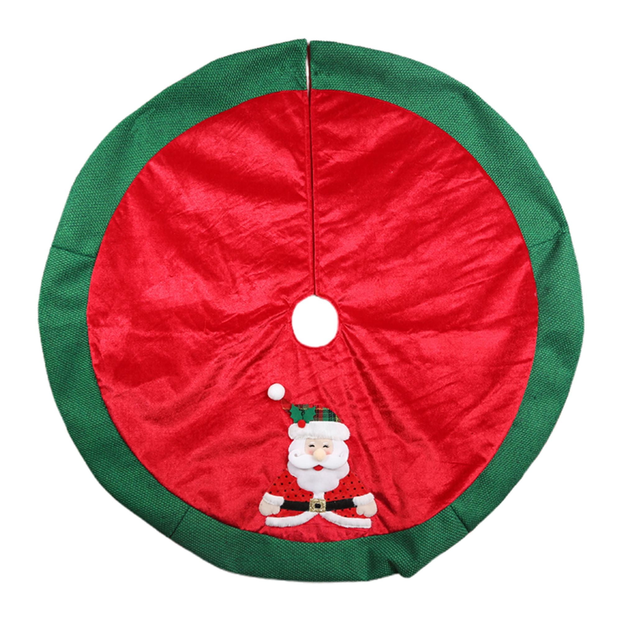 Faldón De Árbol Navideño Rojo Holiday Time
