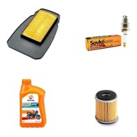 Genérico - Kit Mantencion Moto Yamaha R15 V3 / Repsol + Filtros + Bujia